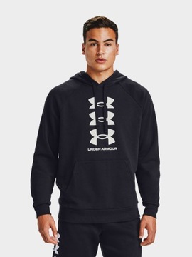 BLUZA MĘSKA UNDER ARMOUR Z KAPTUREM BAWEŁNA SPORTOWA DRESOWA 1357094