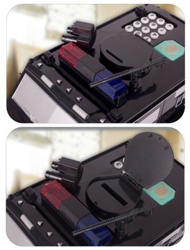 КОПИЛКА СЕЙФ АВТОМОБИЛЬ ПОЛИЦЕЙСКИЕ БАНКНОТЫ МОНЕТЫ С КОДОМ ПОЛИЦЕЙСКАЯ АВТОМОБИЛЬ ДЛЯ ДЕТЕЙ