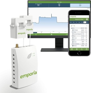 Gen 2 Emporia Vue inteligentny monitor energii w domu OUTLET