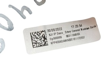 DEKORACE LIŠTA ZDOBENÁ DESKY MATERIÁL KOMPLET DACIA SANDERO III (2020- )