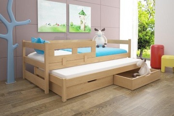 Łóżko parterowe dla 2 osób tommy 200x90