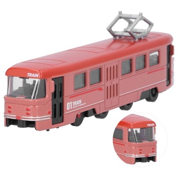 Модель игрушечного автобуса диаметром 6 см