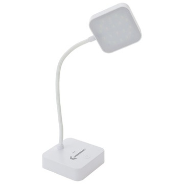 Сенсорная светодиодная настольная лампа для детей, USB, белый, 35 см