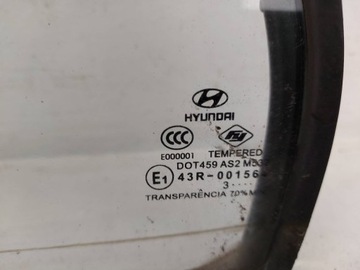SKLO (OKNO) DVEŘE LEVÝ ZADNÍ TROJŮHELNÍK HYUNDAI ACCENT II LC