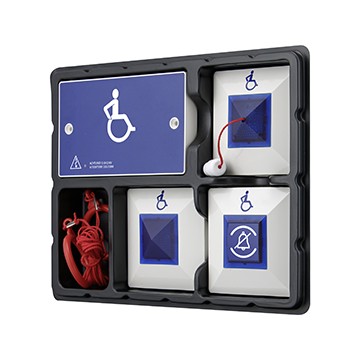 CFEAPULLKIT SYSTEM WZYWANIA POMOCY DO TOALET (ZESTAW)