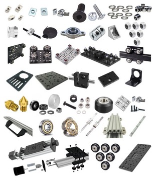 PROFIL ALUMINIOWY 20x40 V-SLOT 2040 10cm NA WYMIAR