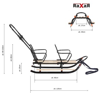 Польский МАТРАС DUO BLACK SLEDGE ЧЕРНЫЙ для детей Близнецы STRONG