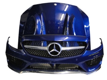 MERCEDES C KLASA W 205 ZDERZAK AMG PTS BEZ SPRYSK
