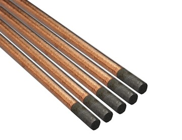 ELEKTRODA WĘGLOWA POMIEDZIOWANA 8,0x305 mm 5szt.