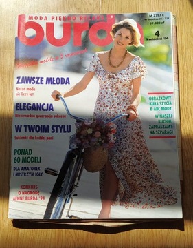 Burda moda piękno relaks 4/94 moda dla dzieci