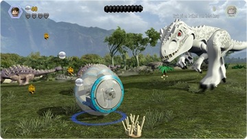 LEGO JURASSIC WORLD PS3 PL ДЛЯ ДЕТЕЙ ДЛЯ 2 ИГРОКОВ
