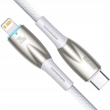 BASEUS SZYBKI KABEL USB-C TYPE-C - LIGHTNING DO IPHONE IPAD PD 20W 1M