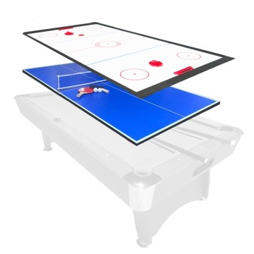 NAKŁADKA 8FT PING-PONG CYMBERGAJ NA STÓŁ BILARDOWY