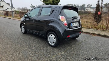 Chevrolet Spark II Hatchback facelifting 1.0L DOHC 68KM 2013 Chevrolet Spark Chevrolet Spark 1.0 Benz 1 Wlasciciel Klima Benzyna, zdjęcie 4