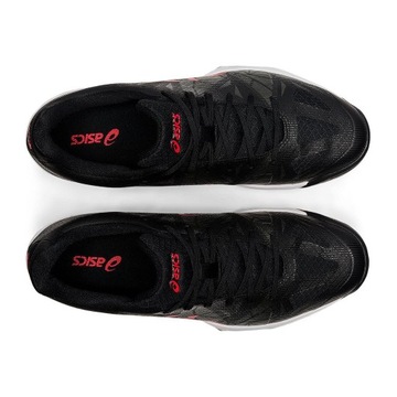 Мужские кроссовки для сквоша ASICS GEL FASTBALL 3 Black/Red-006 49