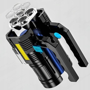 МОЩНЫЙ СВЕТОДИОДНЫЙ ТАКТИЧЕСКИЙ ФОНАРЬ 2000ЛМ АККУМУЛЯТОРНЫЙ ВОЕННЫЙ ПОИСК ДЛЯ КЕМПИНГА