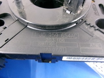 AUDI A2 8Z MINCE PŘEPÍNAČ KOMBINOVANÝ 4B0953503E KROUŽEK POD VOLANT 1J0959654AC