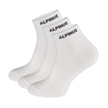 Skarpety krótkie bawełna Alpinus 3x białe 43-46