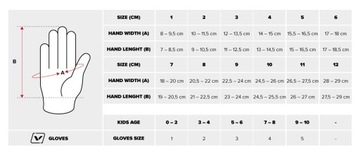 VIKING Lahti Многофункциональные перчатки Черный/Желтый 7