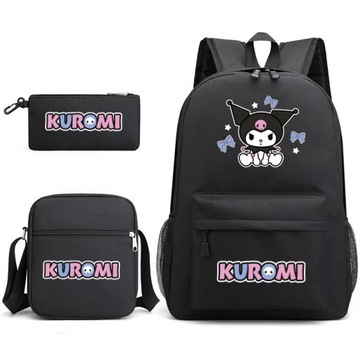 ШКОЛЬНЫЙ НАБОР Kuromi, РЮКЗАК, СУМКА, ЧЕХОЛ-КАРАНДАШ Отличные подарки