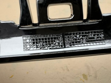 CITROEN C-ELYSEE II 12-16 LIŠTA CHRÓM NÁRAZNÍKU PŘEDNÍHO PŘEDNÍ 9676974477