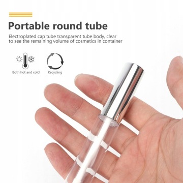 Прозрачный тюбик от блеска для губ. Пустые тюбики-палочки.