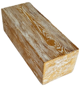 Belka Rustykalna Modern, Belka sufitowa 19x17 cm 2m, 3m, 4m - patyna brąz
