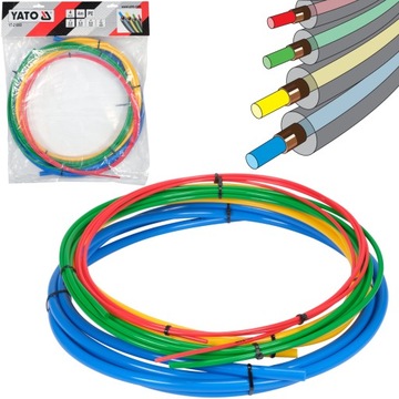 YATO ZESTAW 4 PRĘTÓW DO GIĘCIA RUR MIEDZIANYCH WKŁADY 1/4