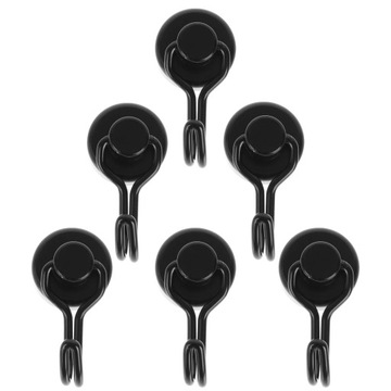 Mocny magnetyczny wieszak na organizery ścienne 6 szt