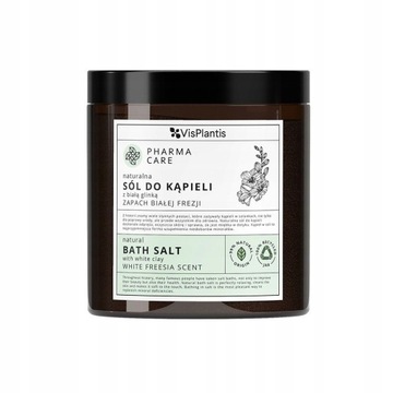 VIS PLANTIS SÓL DO KĄPIELI 800g Z BIAŁĄ GLINKĄ ZAPACH BIAŁEJ FREZJI