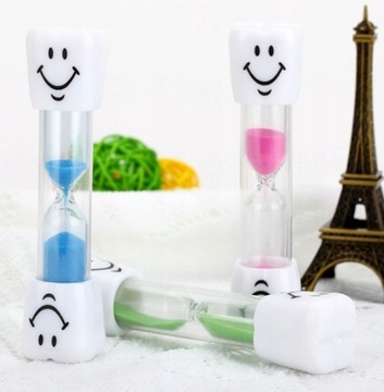 Klepsydra timer do mycia zębów dla dzieci zegar czasomierz