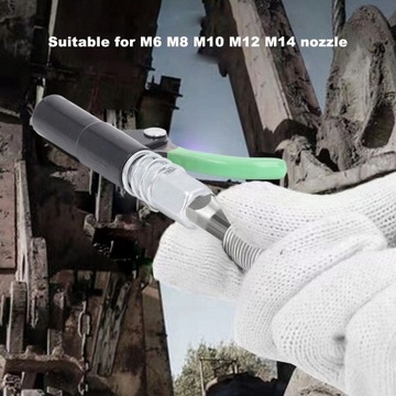 Разъем для смазки зубчатого типа, одинарный