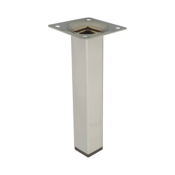 Noga meblowa kwadratowa 15cm chrom