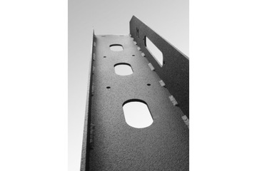 Универсальная монтажная пластина для лебедки длиной 100 см.