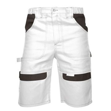 Spodenki Robocze Białe Letnie Ardon Cool Trend 56