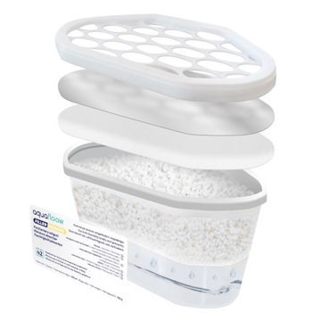 4x поглотитель влаги, осушитель против плесени жасмин 400 мл AquaFloow