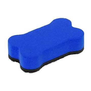 Мини-ластик с магнитом для досок, синий.