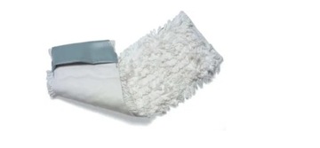 Kieszeniowy wkład zapas z bawełny do mopa płaskiego 40cm Numatic nie pyli