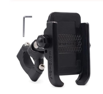 ДЕРЖАТЕЛЬ ДЛЯ МОТОТЕЛЕФОНА 4,5-7 ДЮЙМОВ MOTOWOLF АЛЮМИНИЕВЫЙ