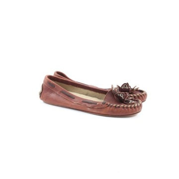 MIU MIU Mokasyny Rozm. EU 40 czerwony Moccasins