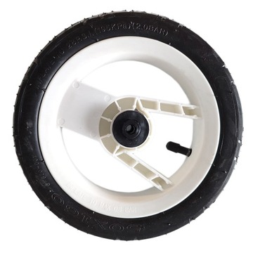 Колесо для коляски Bexa 10 дюймов с камерой, белое, № 11.