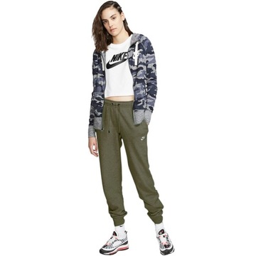 Spodnie damskie Nike NSW Essential Fleece Women zielone BV4095 368 XL