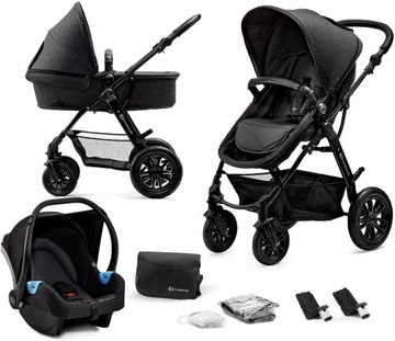 Kinderkraft 3 in 1 MOOV, wózek wielofunkcyjny 3 w 1