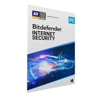 Bitdefender Internet Security 3PC, новый, 3 года