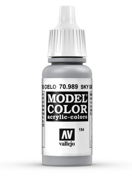 Цвет модели Vallejo 70.989 НЕБЕСНО-СЕРЫЙ 17 мл