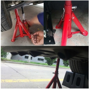 KOBYŁKI 2T TONY SKŁADANE PODSTAWKI PODPORY PODPÓRKI SAMOCHODOWE WARSZTATOWE