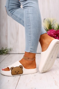 KLAPKI DAMSKIE KAPCIE LEKKIE MIĘKKIE KOLOROWE