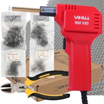 MOCNA 85W SPAWARKA PLASTIKU ZSZYWARKA ZSZYWACZ 400 ZSZYWEK SIATKA 960V 85W