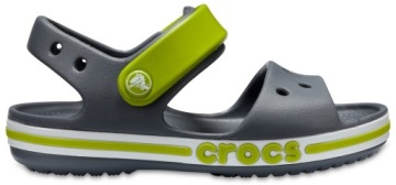 Легкие детские сандалии Crocs на липучке 20-21