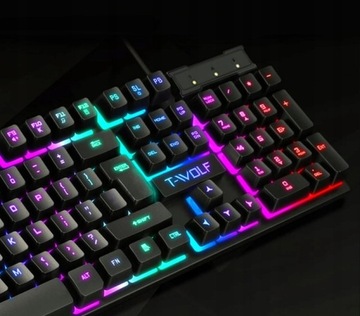 Подарок геймерам. ГИБРИДНАЯ ИГРОВАЯ КЛАВИАТУРА С RGB ПОДСВЕТКОЙ.